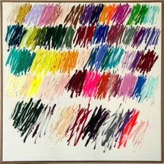 Christina Gschwantner New Strokes Contemporary Abstract Painting Bright 2025