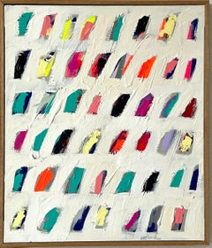 Christina Gschwantner New Vivid Dots Contemporary Abstract Painting Bright 2025