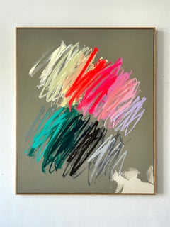 Christina Gschwantner New Vivid Gestures Contemporary Abstract Painting Bright