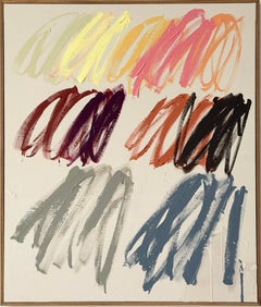 Christina Gschwantner New Vivid Gestures Contemporary Abstract Painting Bright