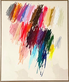 Christina Gschwantner New Vivid Gestures Peinture abstraite contemporaine Bright