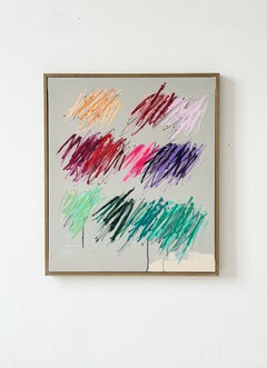 Christina Gschwantner New Vivid Gestures Contemporary Abstract Painting Grey