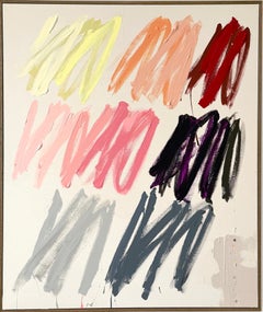 Christina Gschwantner Pink Dream Gestures Contemporary Abstract Painting Bright