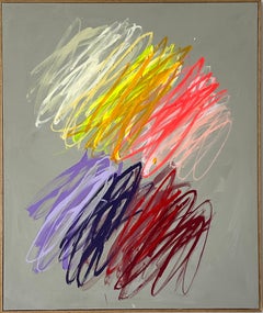 Christina Gschwantner Vivid Gestures - Peinture abstraite contemporaine Bright New