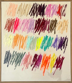 Christina Gschwantner Vivid Gestures - Peinture abstraite contemporaine Bright New