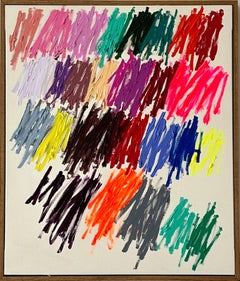 Christina Gschwantner Vivid Gestures - Peinture abstraite contemporaine Bright New