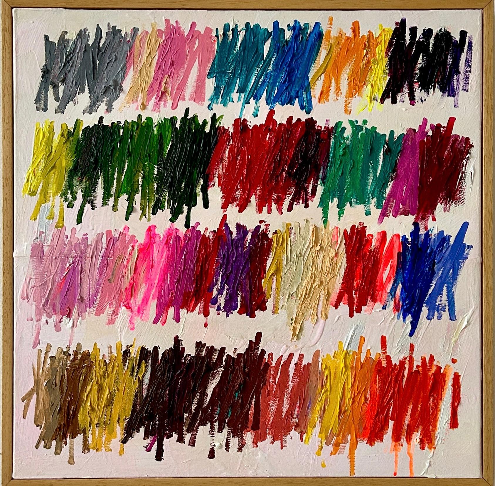 Christina Gschwantner combina movimenti artistici contrastanti quali  come Art Informel e Minimal Art. Riesce a ritrarre e a creare il suo personale  visione del mondo. Un mondo che, sorprendentemente, fa sentire lo spettatore parte integrante del