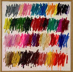Opera d'arte astratta contemporanea a colori Christina Gschwantner 2024