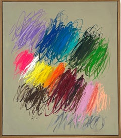 Contemporary Abstract Colored Artwork Colors Christina Gschwantner 2024