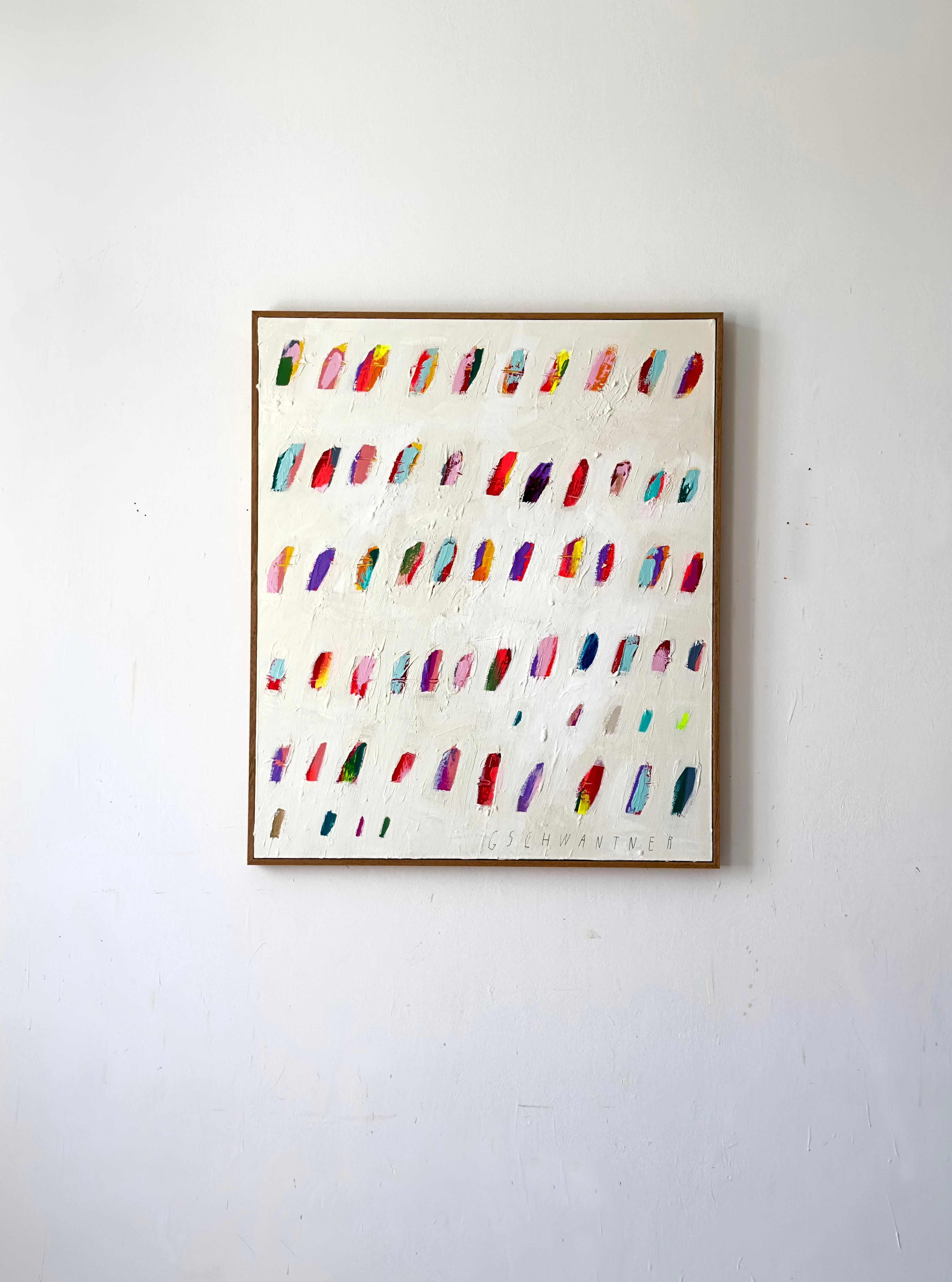 Contemporary Abstract Dots V Colors Künstlerin Christina Gschwantner Neu im Angebot 9