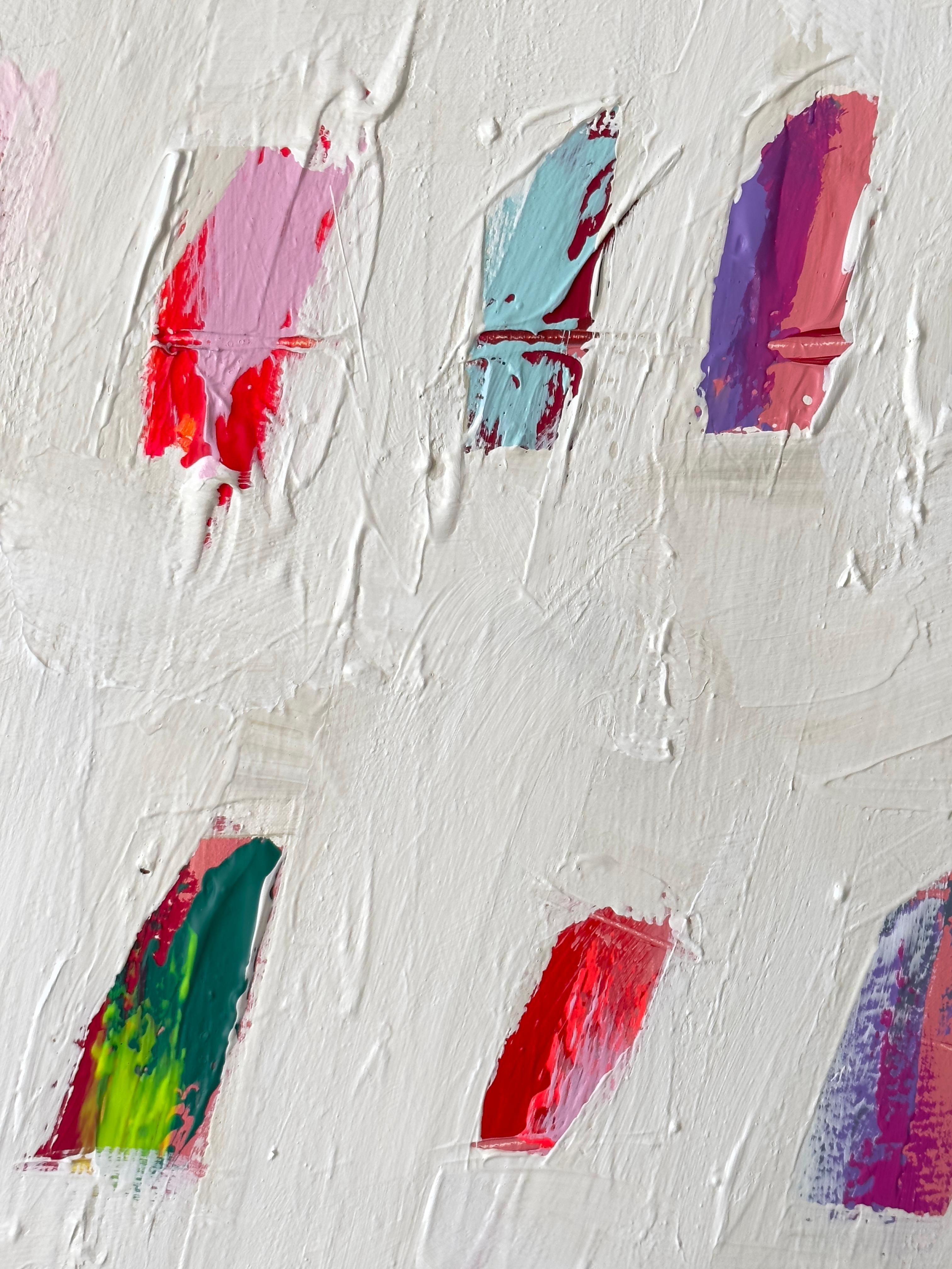 Contemporary Abstract Dots V Colors Künstlerin Christina Gschwantner Neu im Angebot 4