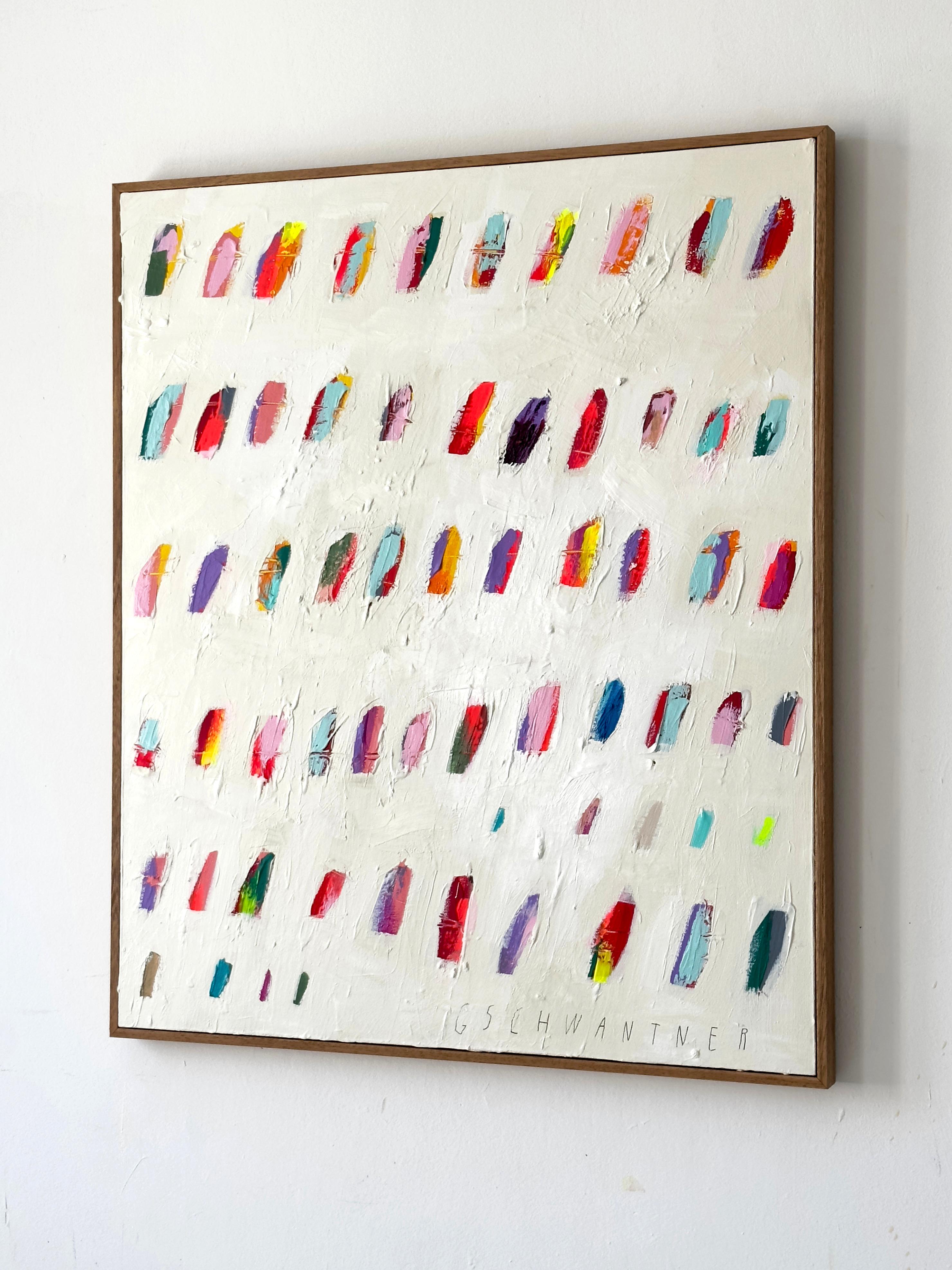 Contemporary Abstract Dots V Colors Künstlerin Christina Gschwantner Neu im Angebot 8
