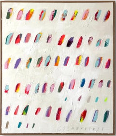 Contemporary Abstract Dots V Colors Künstlerin Christina Gschwantner Neu