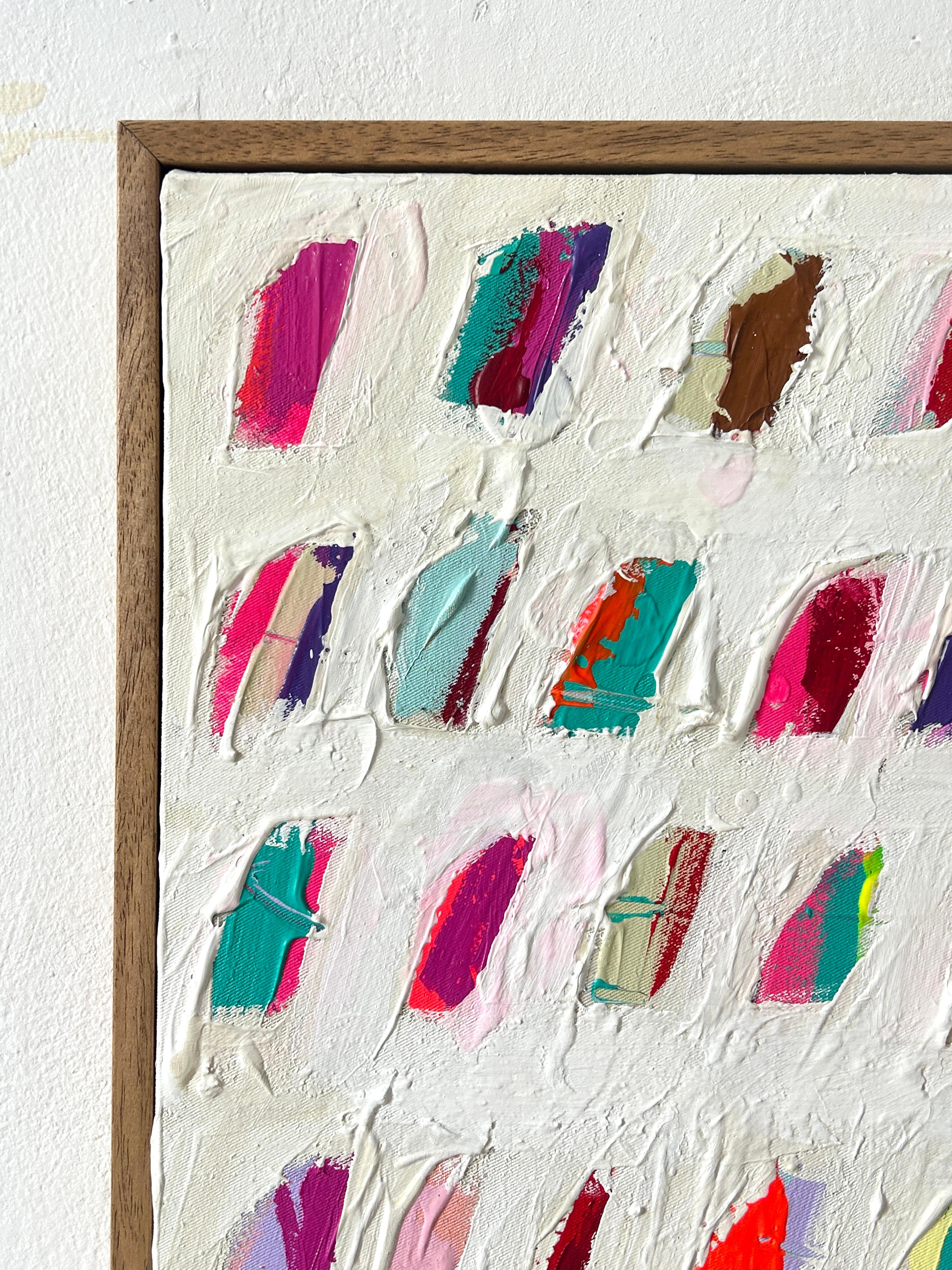 Contemporary Happy Abstract Dots Colors Künstlerin Christina Gschwantner 2