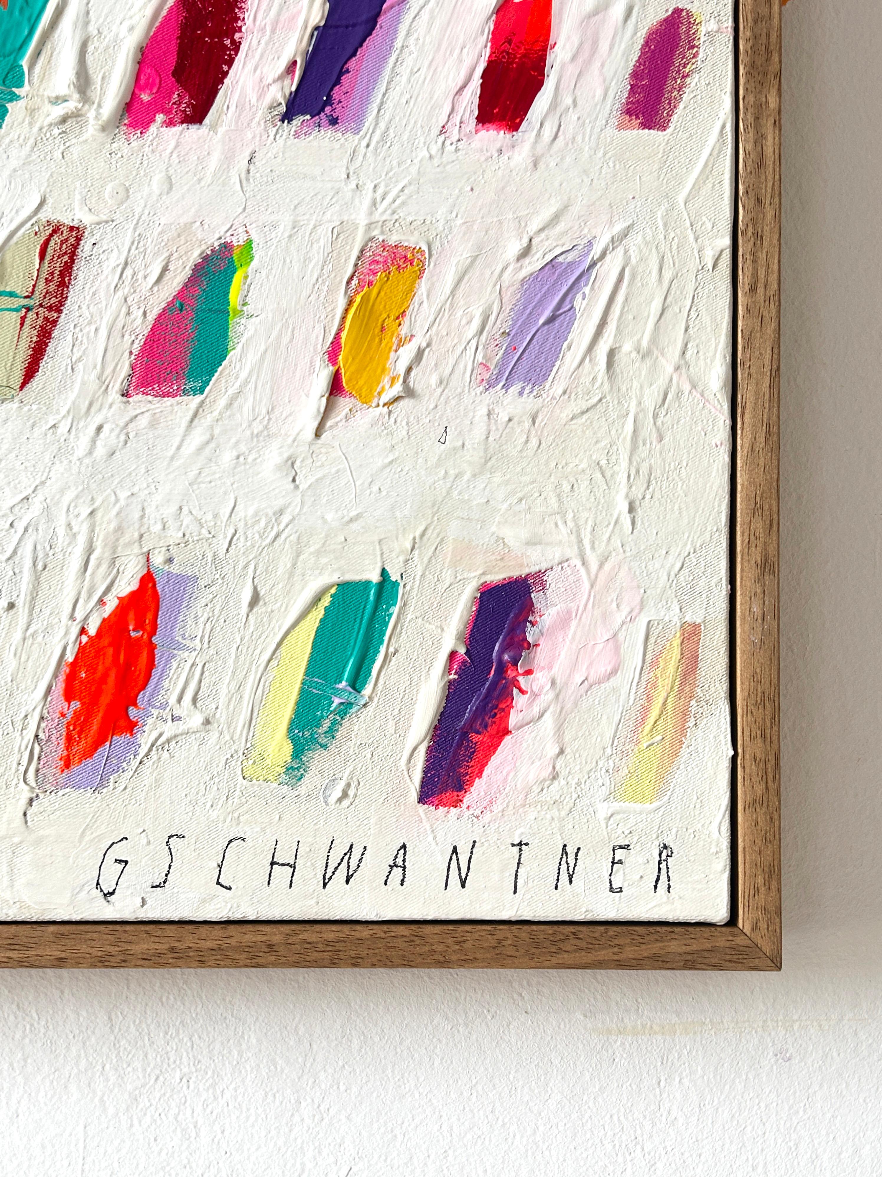 Contemporary Happy Abstract Dots Colors Künstlerin Christina Gschwantner 3