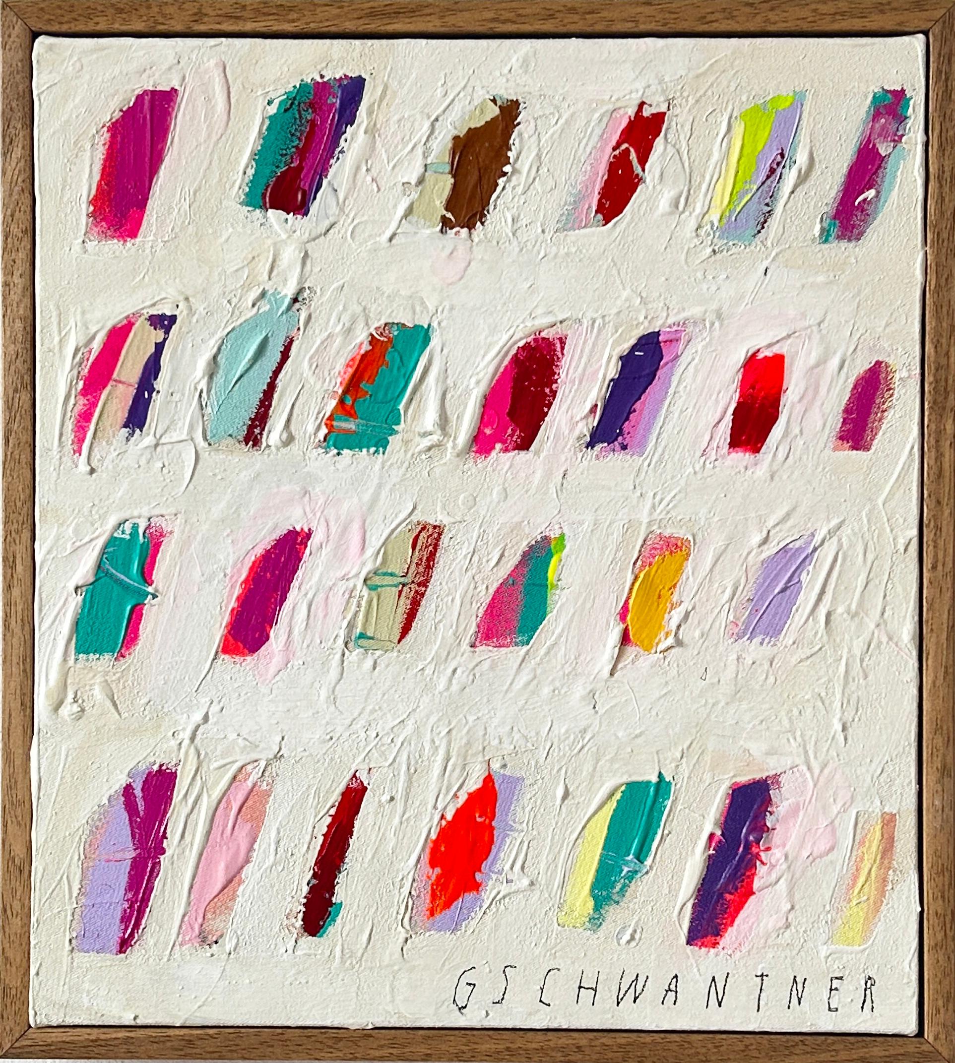 Contemporary Happy Abstract Dots Colors Künstlerin Christina Gschwantner 7