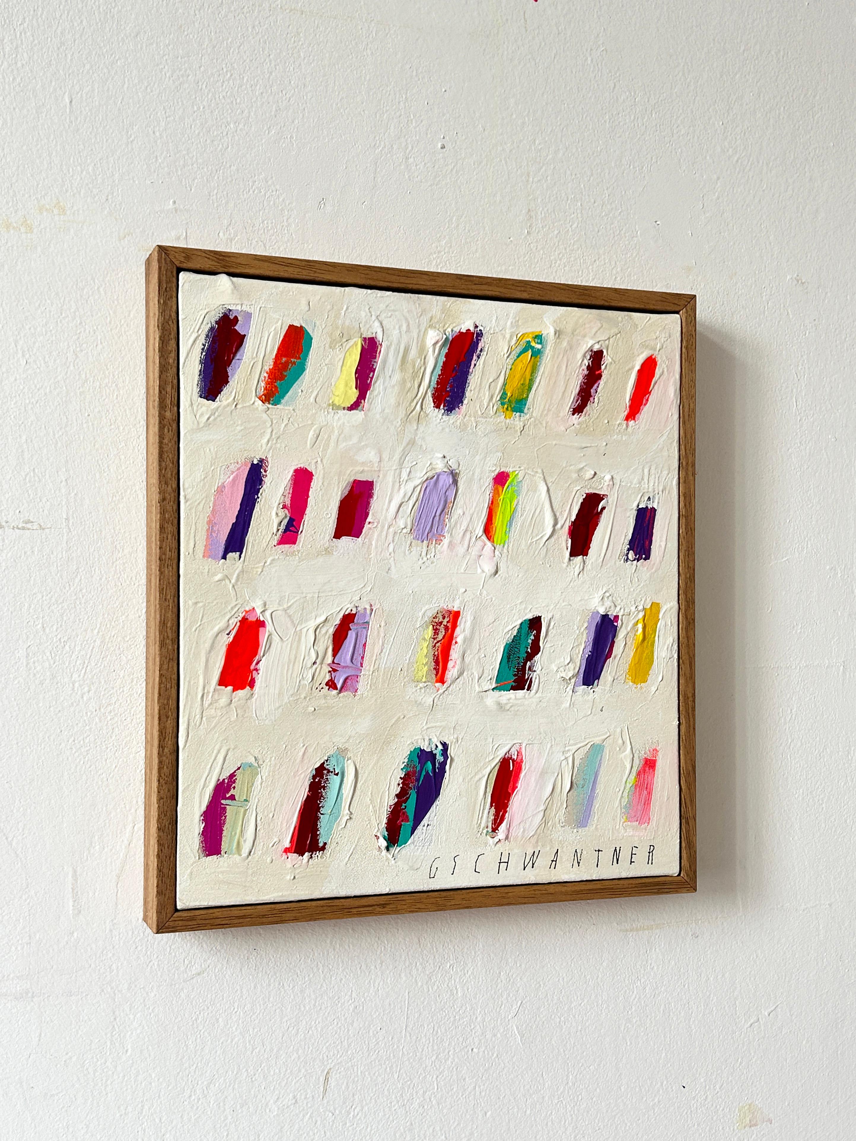 Zeitgenössische Happy Pastell Abstrakte Dots Farben Künstlerin Christina Gschwantner 4