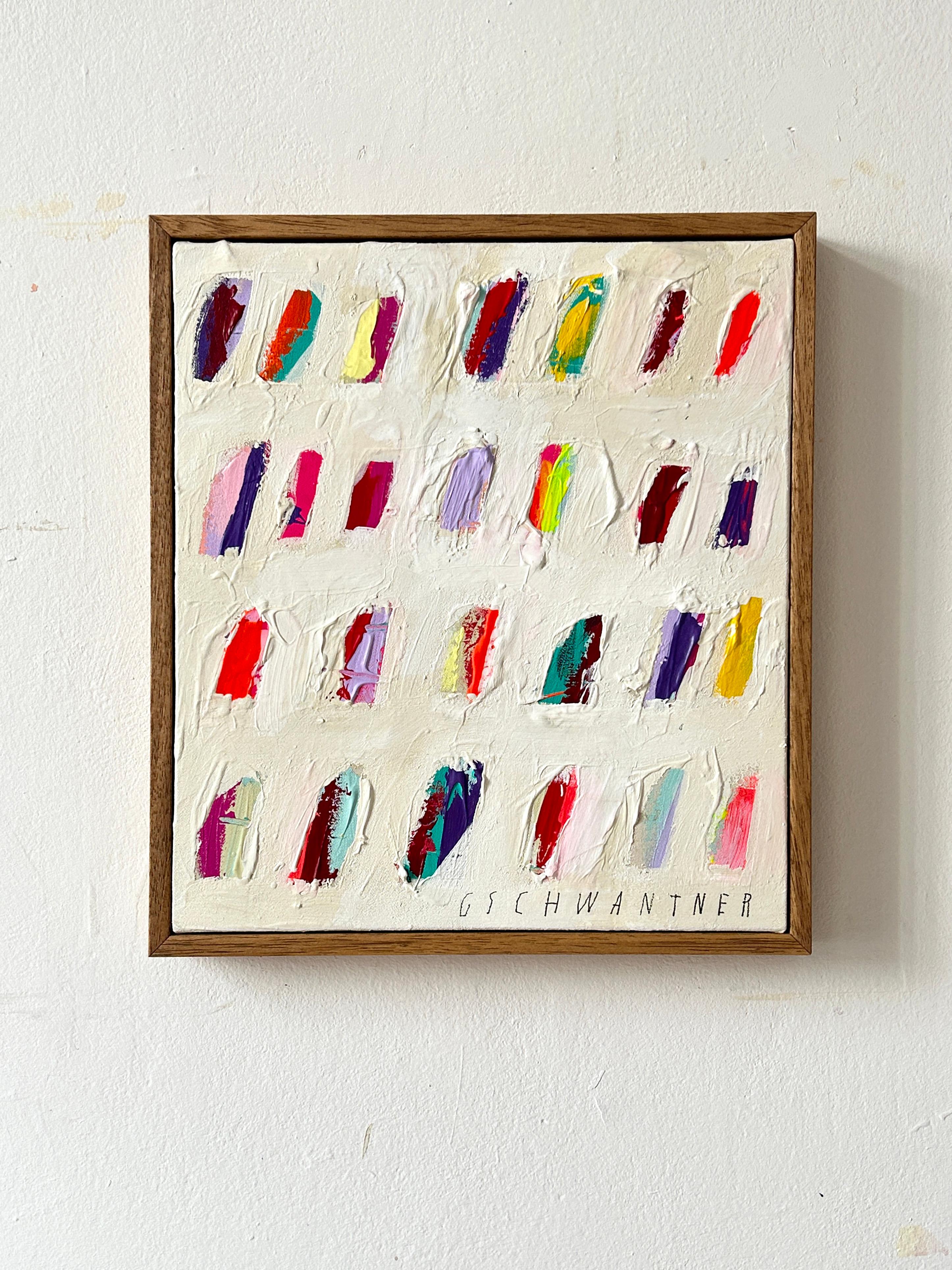 Zeitgenössische Happy Pastell Abstrakte Dots Farben Künstlerin Christina Gschwantner 5