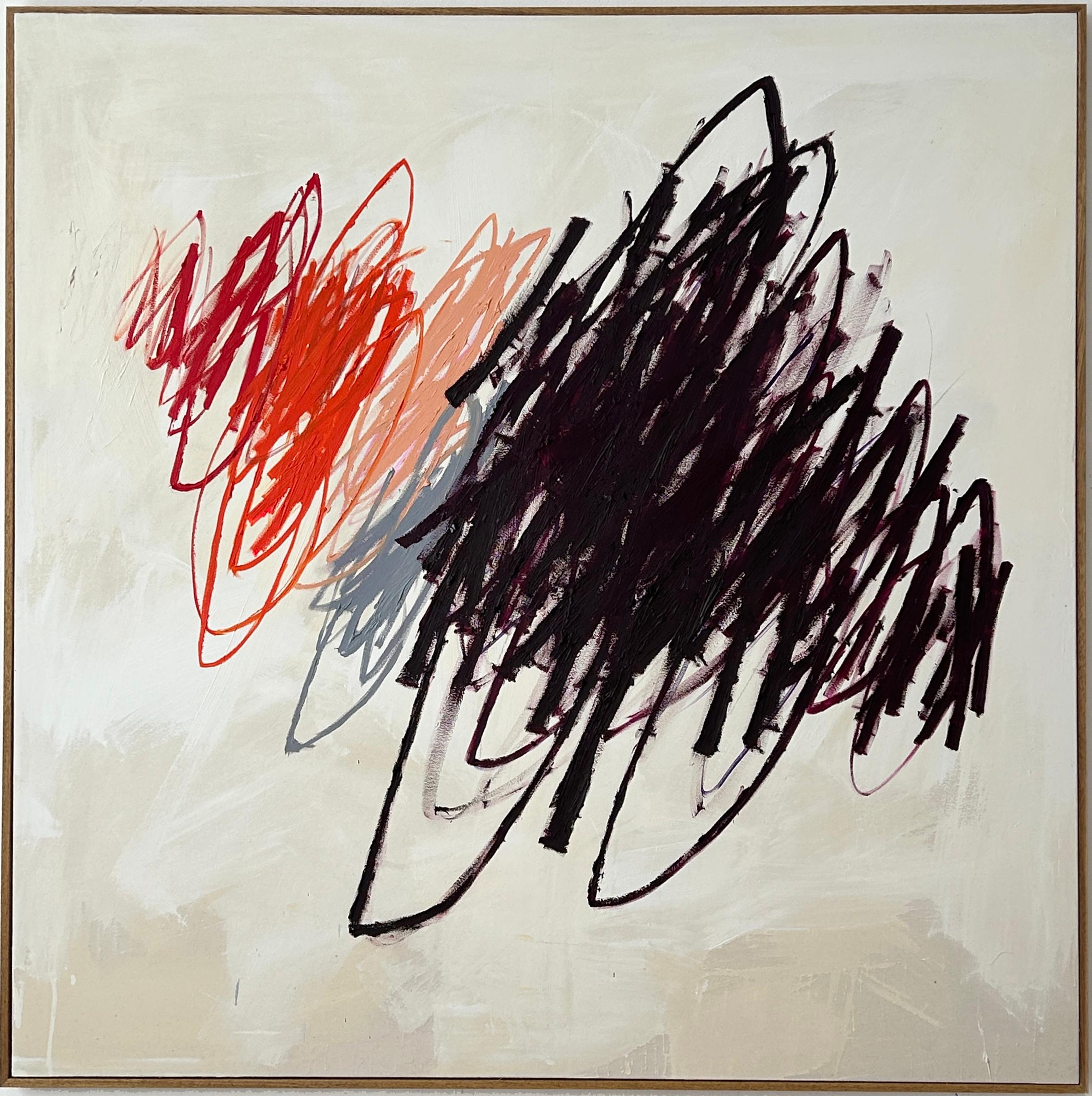 Contemporary Large New Abstract Gestural Colors Artist Christina Gschwantner en vente 5