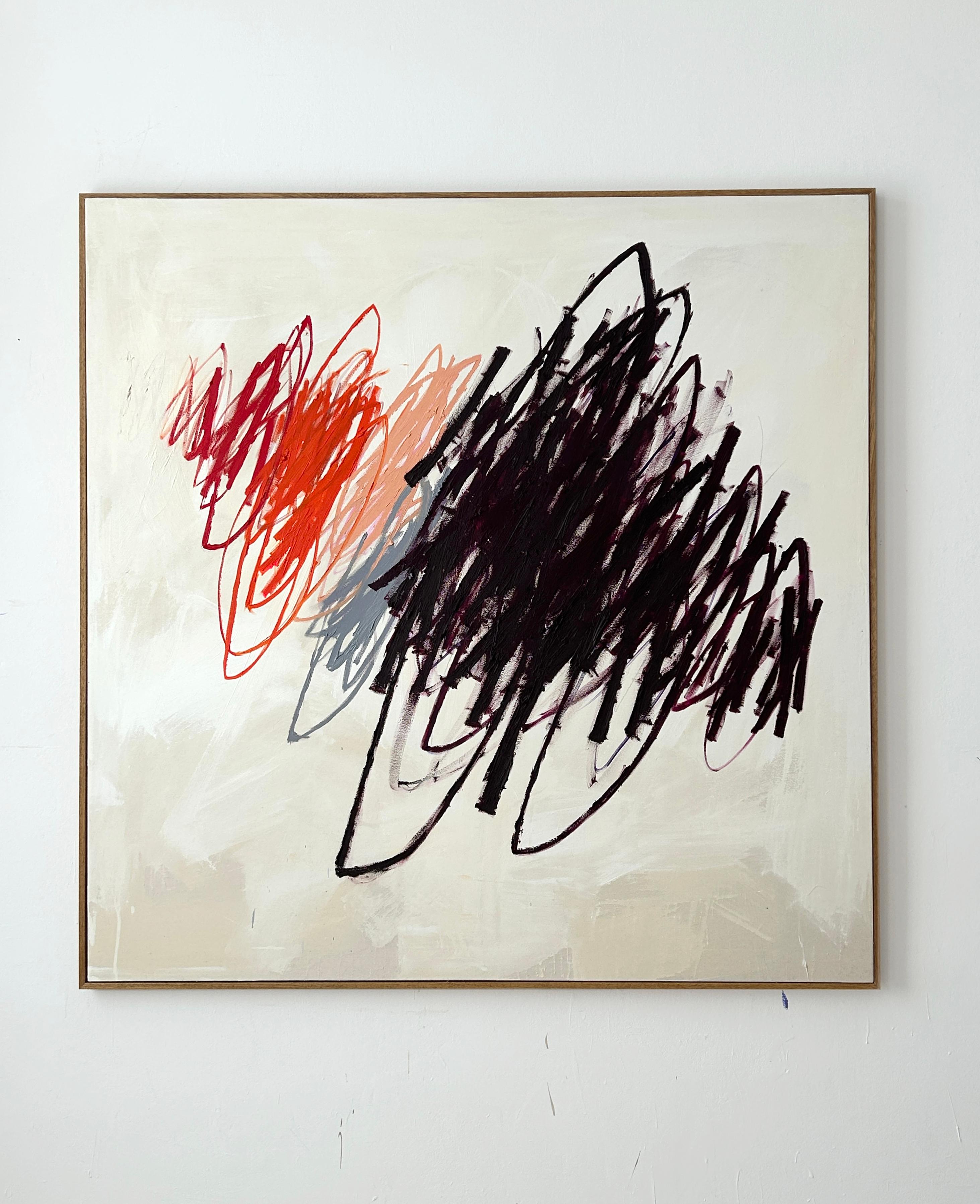 Contemporary Large New Abstract Gestural Colors Artist Christina Gschwantner en vente 6