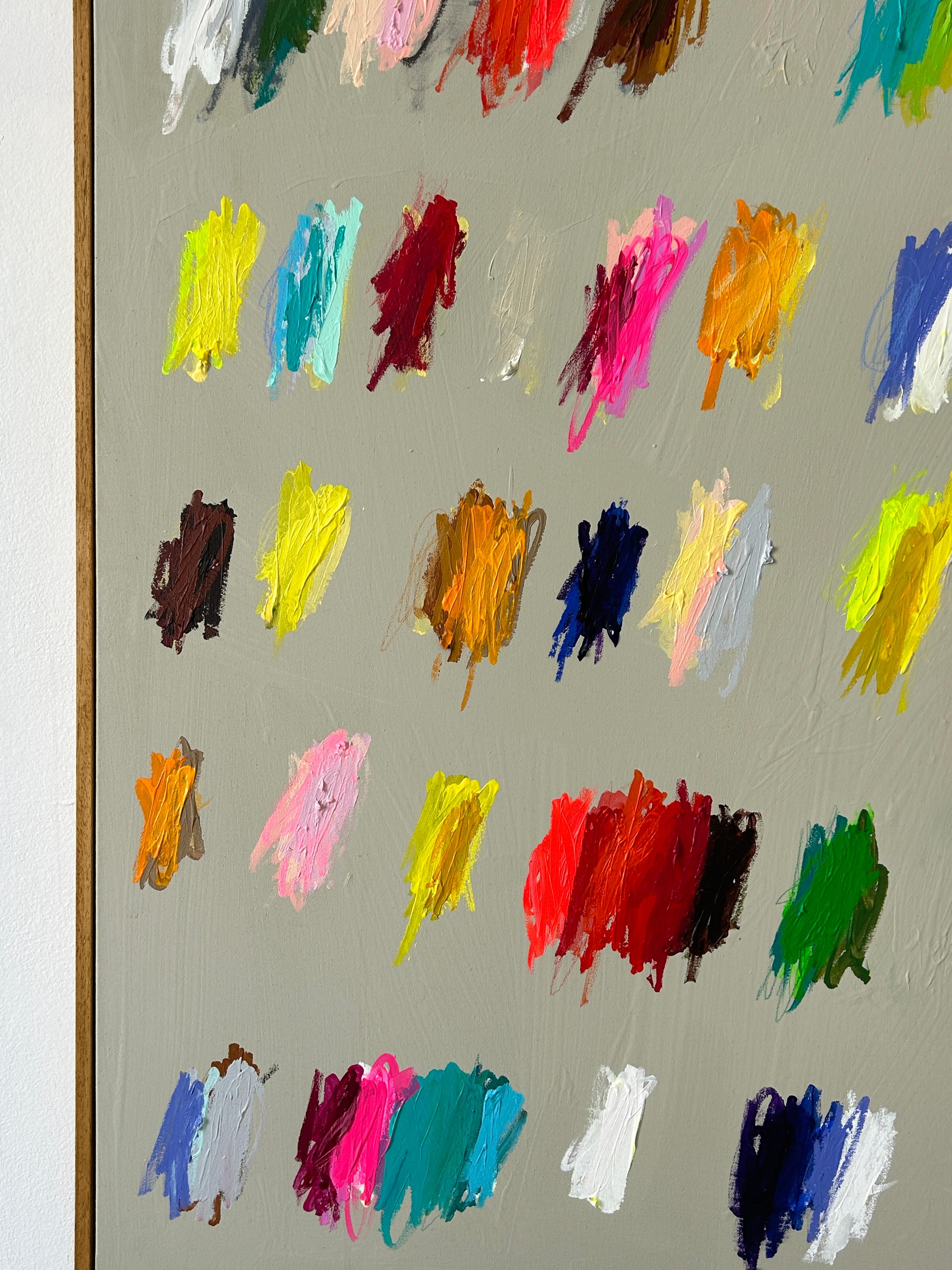 Nueva obra de arte abstracta contemporánea Colores Artista Christina Gschwantner 2024 5