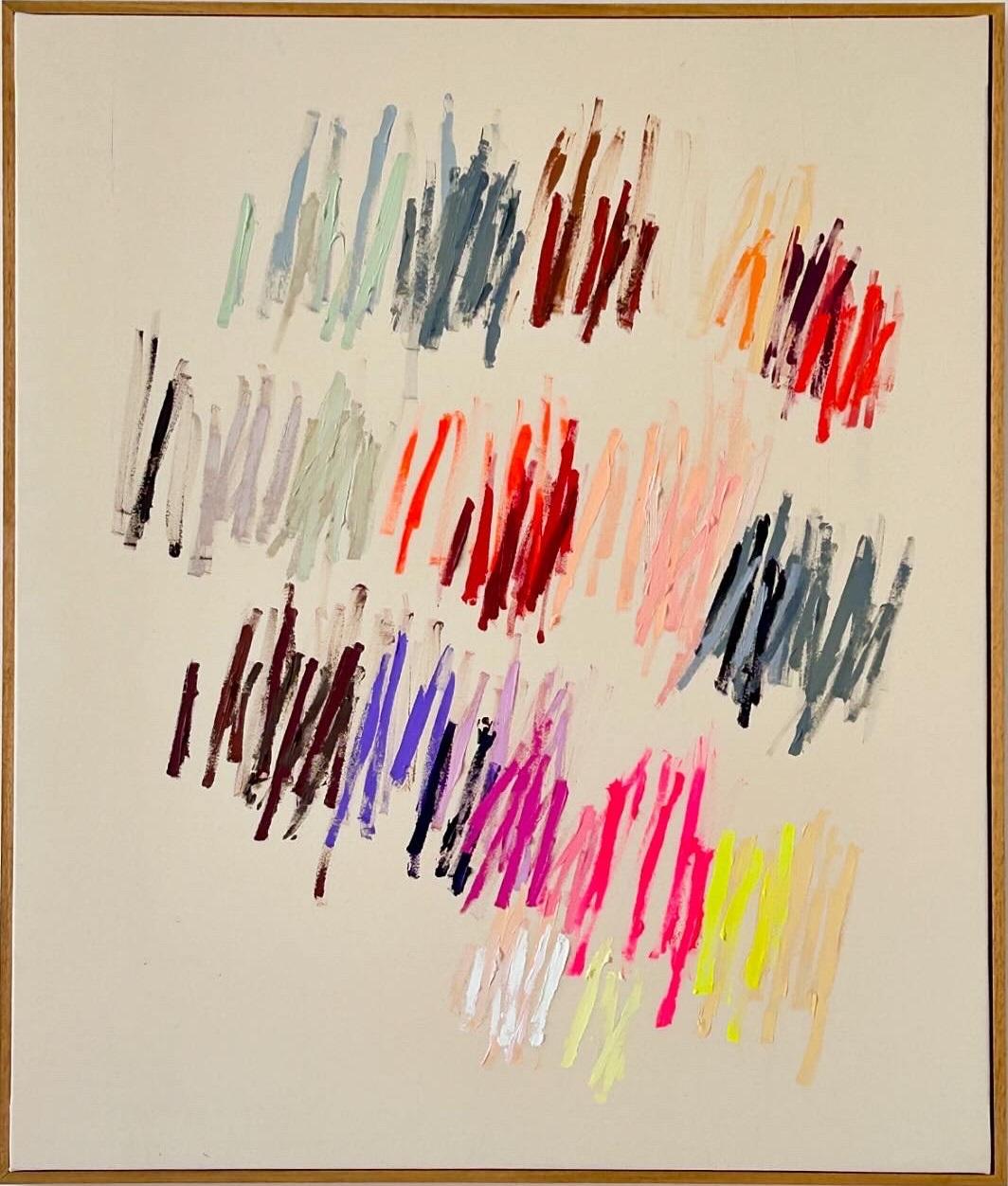 Contemporary New Abstract Artwork Colors Artista Christina Gschwantner 2024