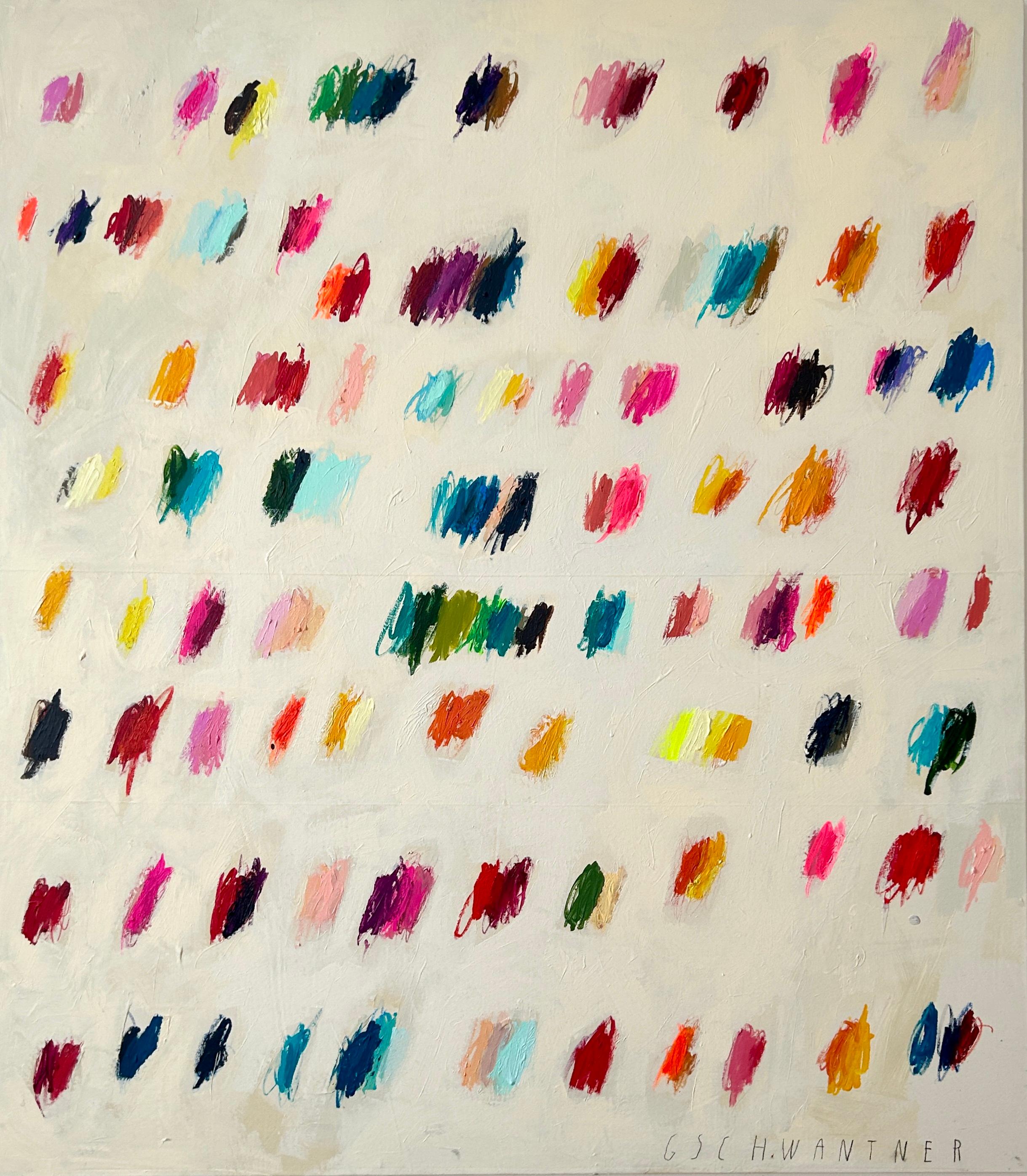 Contemporary New Abstract Artwork Colors by Artist Christina Gschwantner 2023