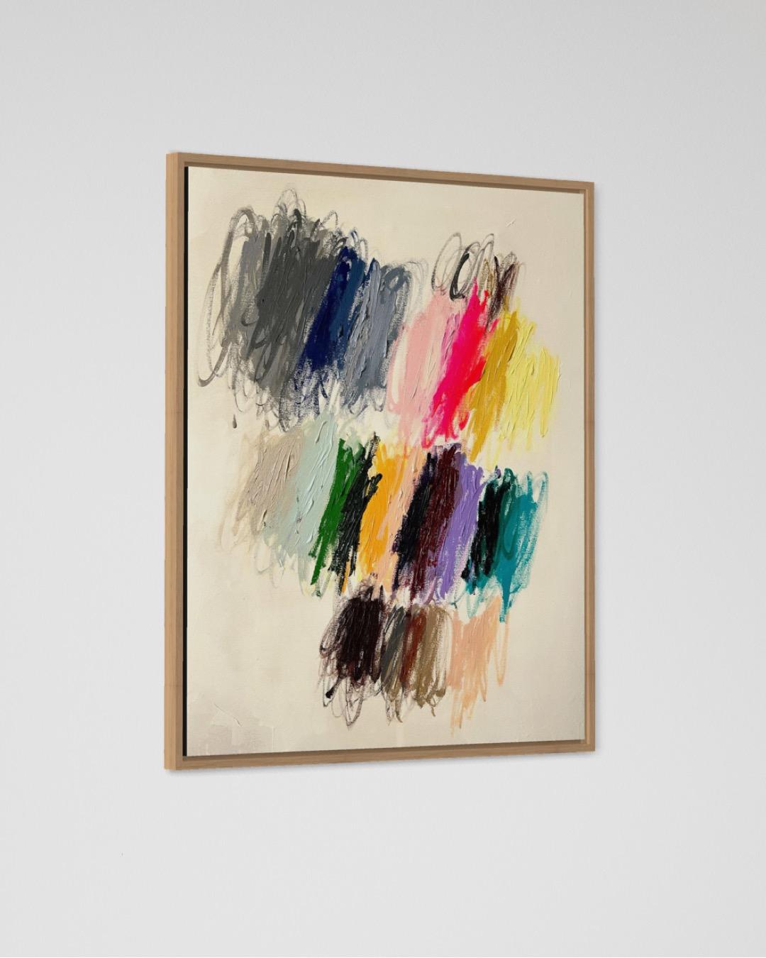 Contemporary New Abstract Artwork Colors der Künstlerin Christina Gschwantner 2024 im Angebot 2