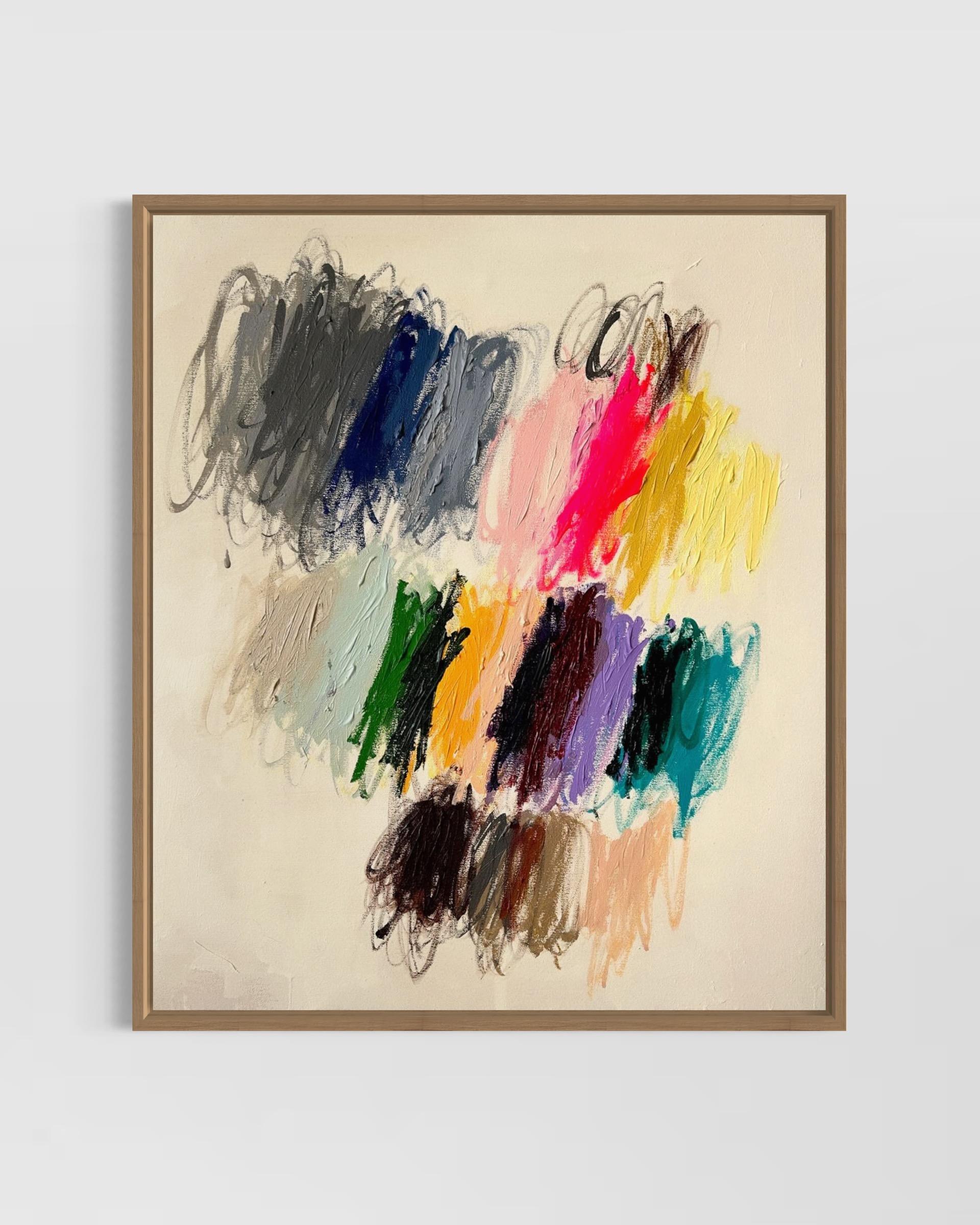Contemporary New Abstract Artwork Colors der Künstlerin Christina Gschwantner 2024 im Angebot 4