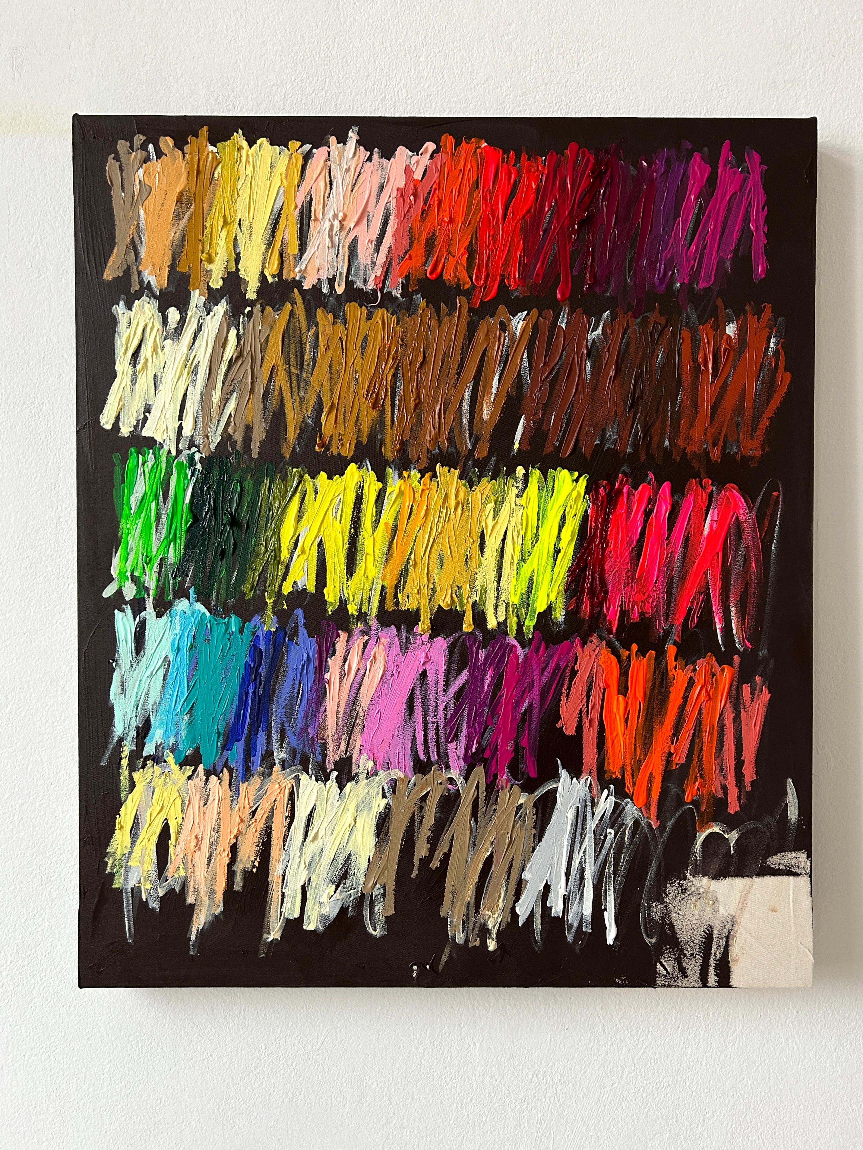 Contemporary New Abstract Artwork Colors der Künstlerin Christina Gschwantner 2024 im Angebot 5