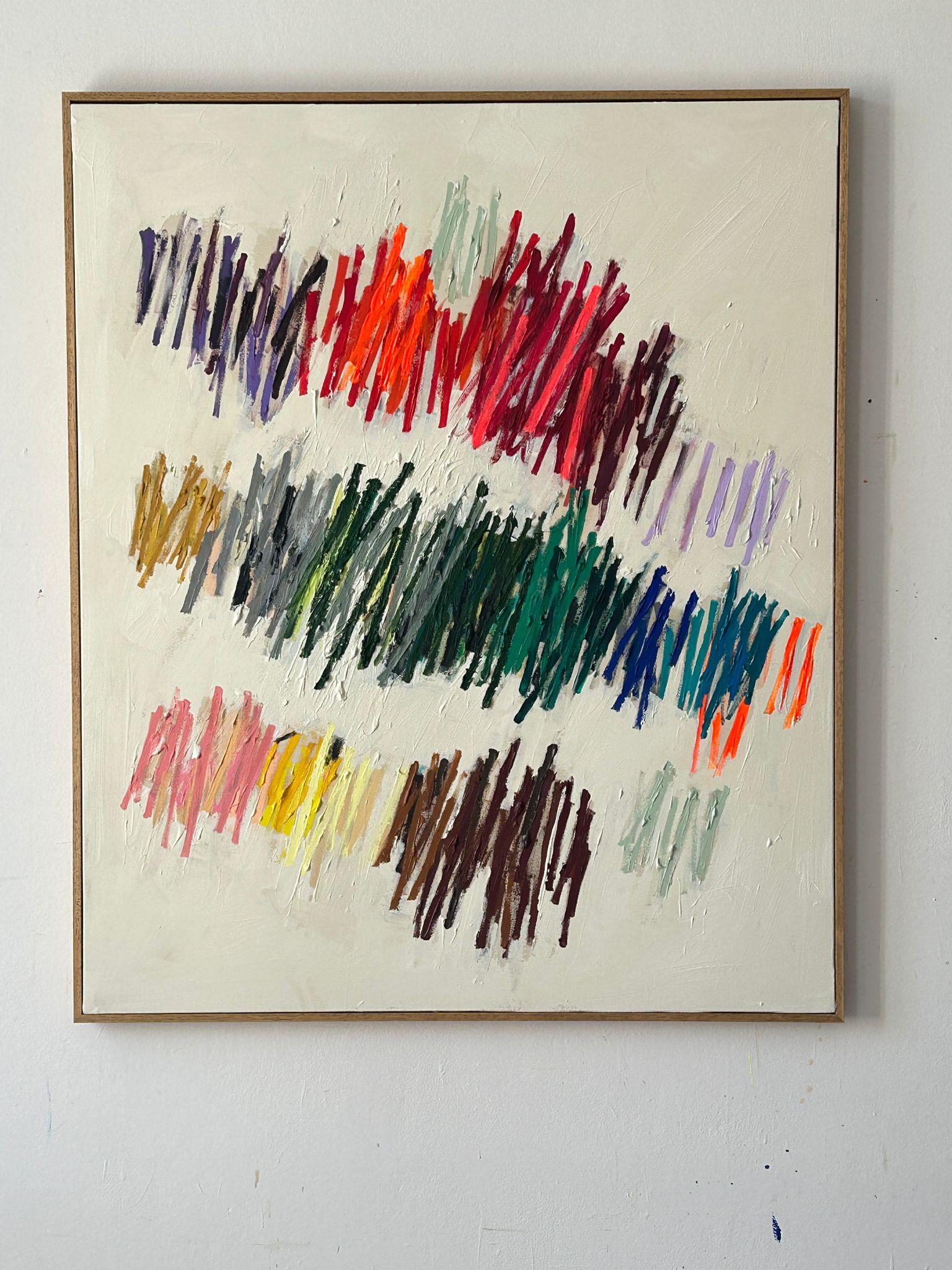 Contemporary New Abstract Artwork Colours Artist Christina Gschwantner 2025 For Sale 2