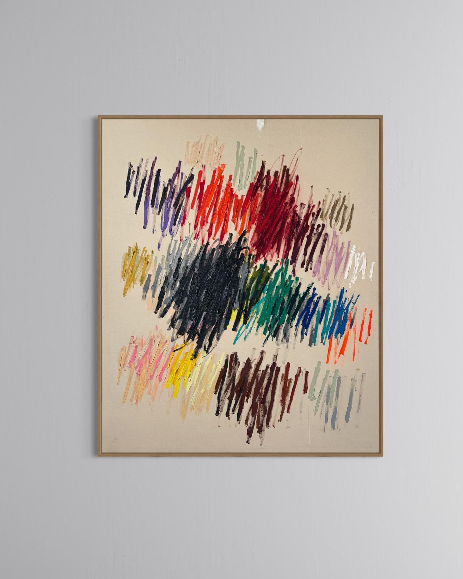 Contemporary New Abstract Artwork Colours Artist Christina Gschwantner 2024 en vente 2