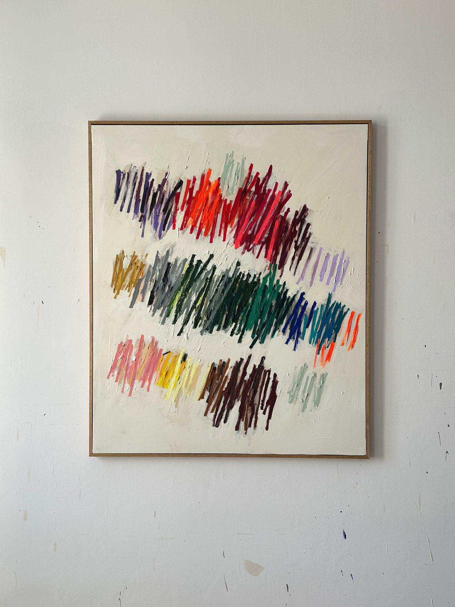 Contemporary New Abstract Artwork Colours Artist Christina Gschwantner 2024