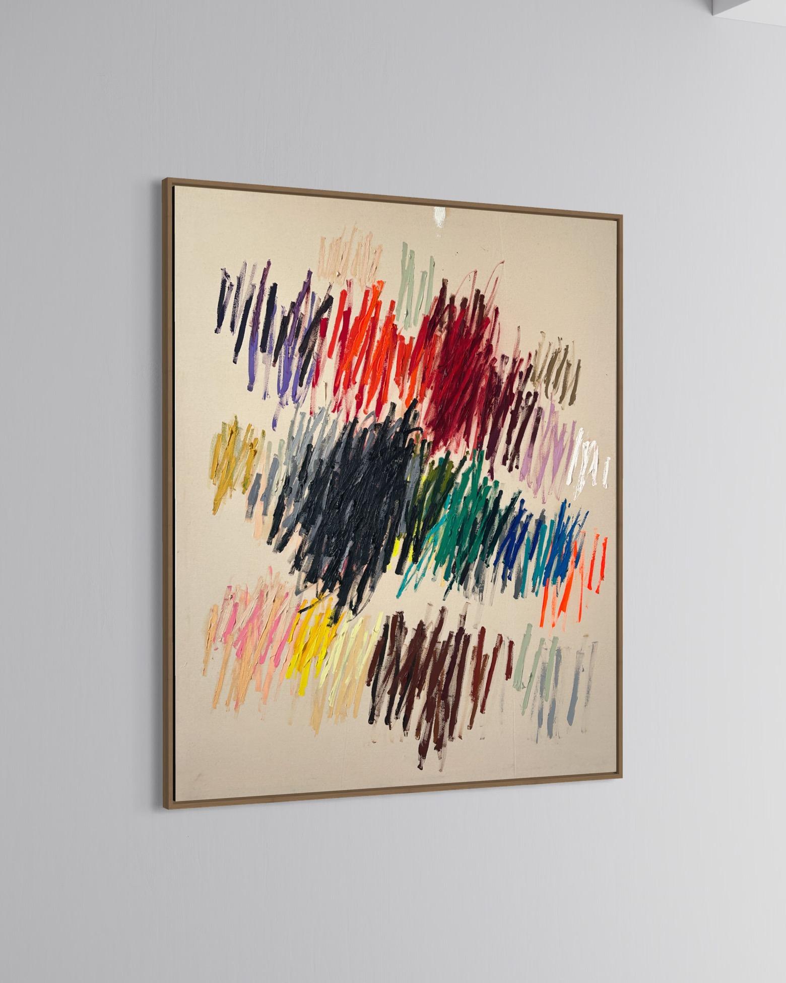 Contemporary New Abstract Artwork Colours Artist Christina Gschwantner 2024 en vente 3