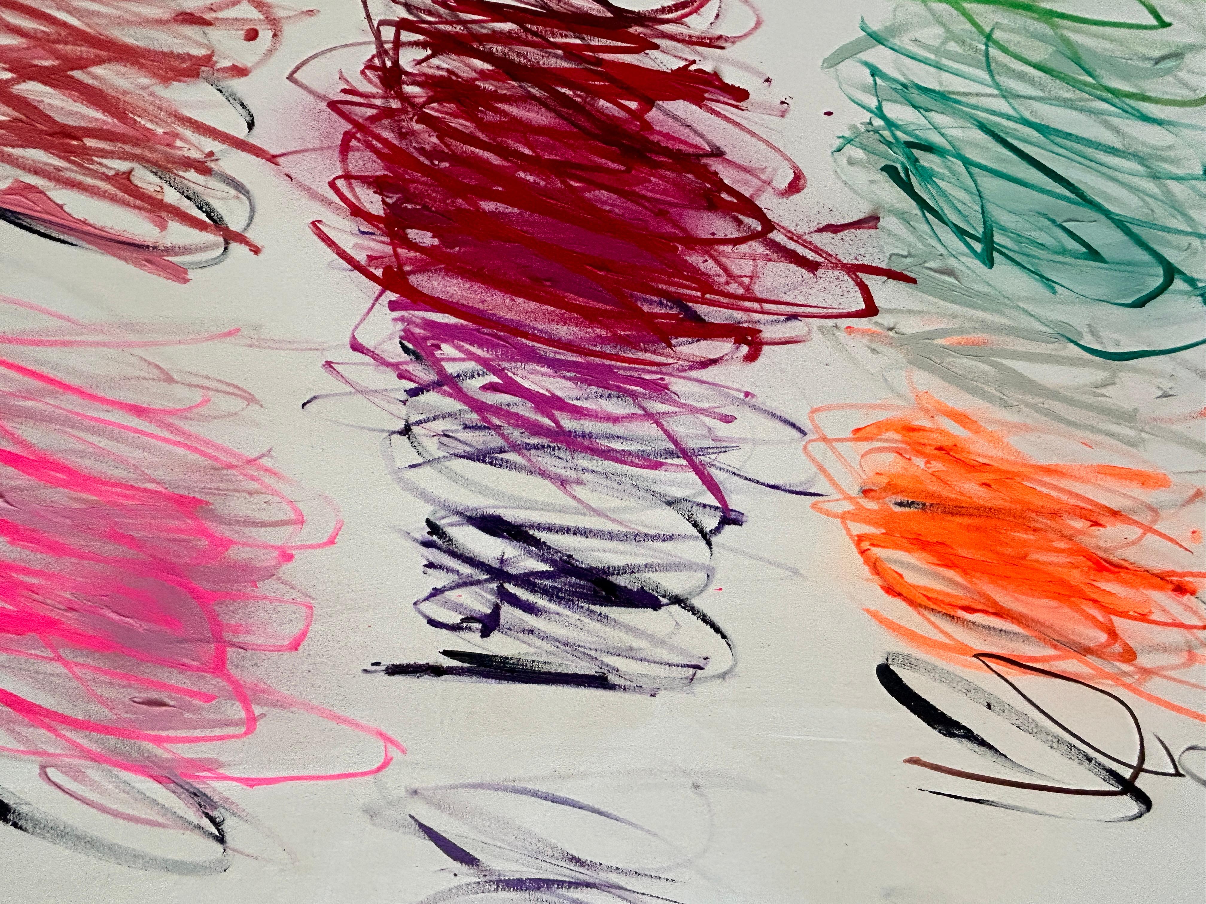 Contemporary New Abstract Artwork Colours Free Artist Christina Gschwantner 2024 3