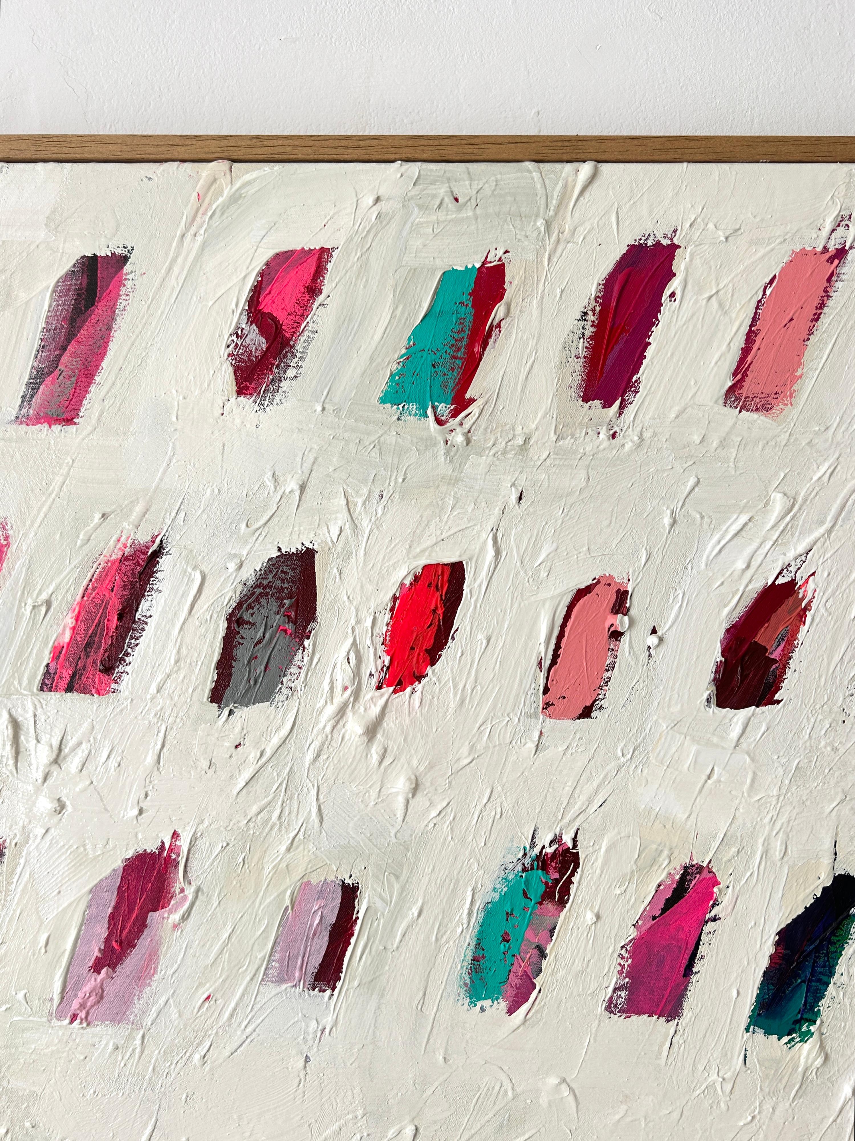 Contemporary New Abstract Dots Colors Artist Christina Gschwantner 1