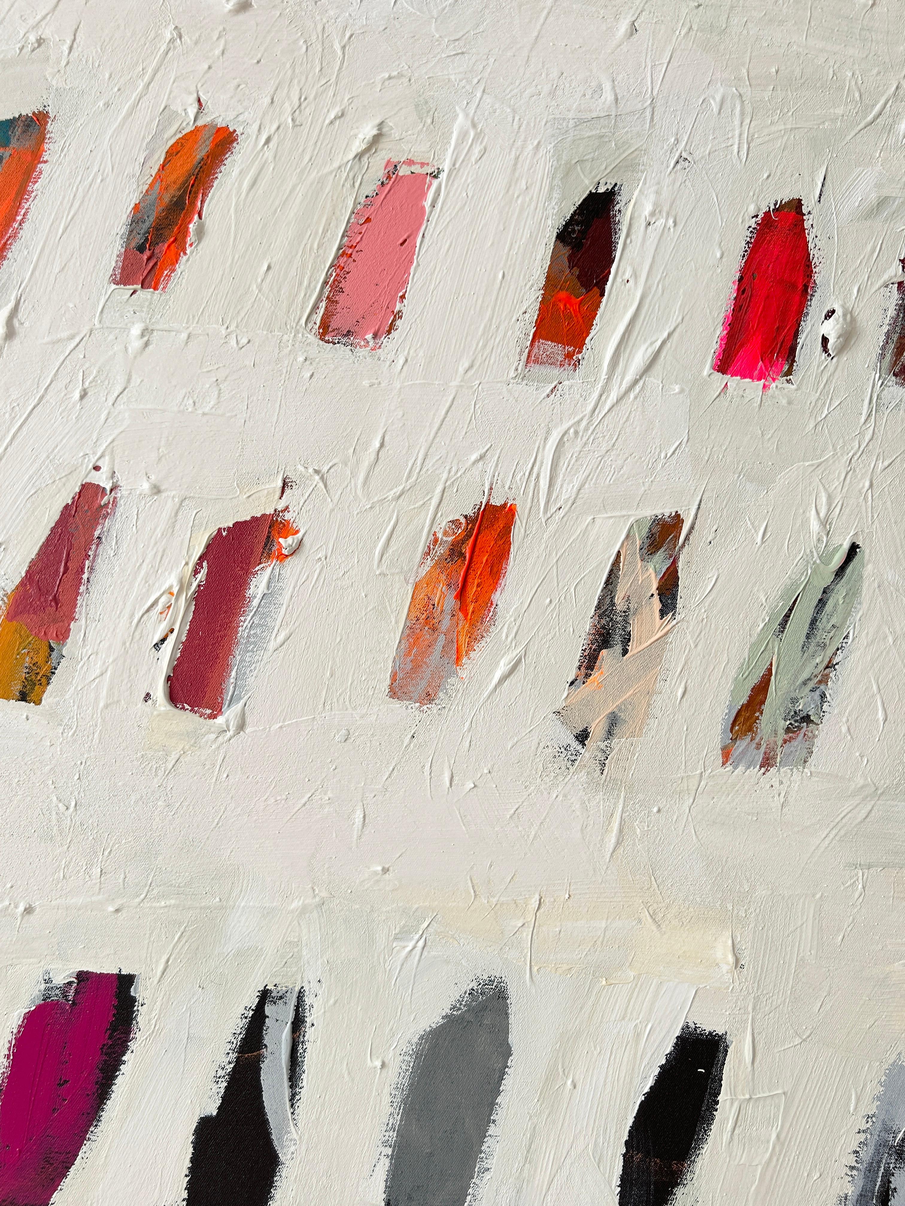 Contemporary New Abstract Dots Colors Artist Christina Gschwantner 2