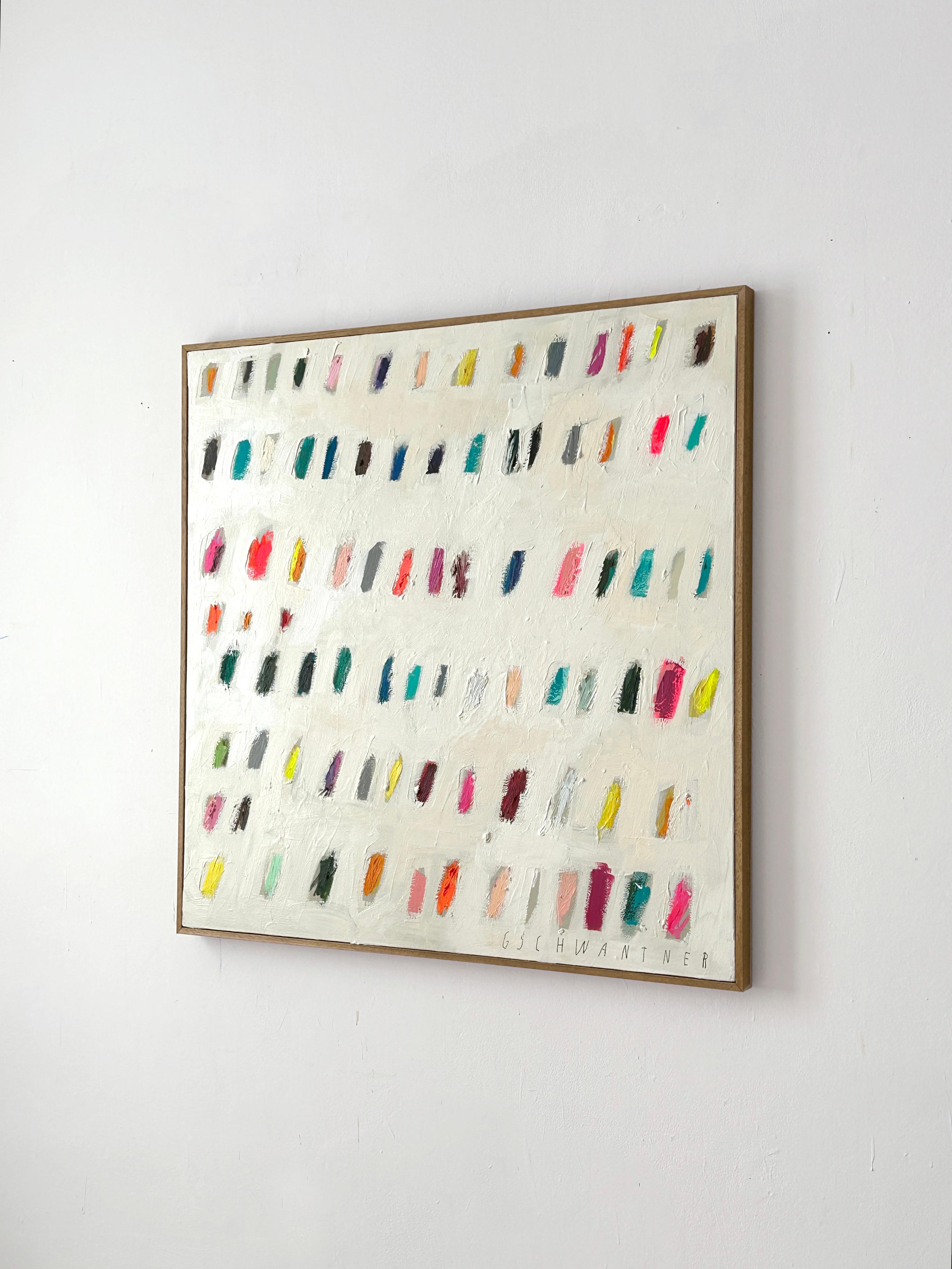 Contemporary New Abstract Dots Colors Artist Christina Gschwantner 3