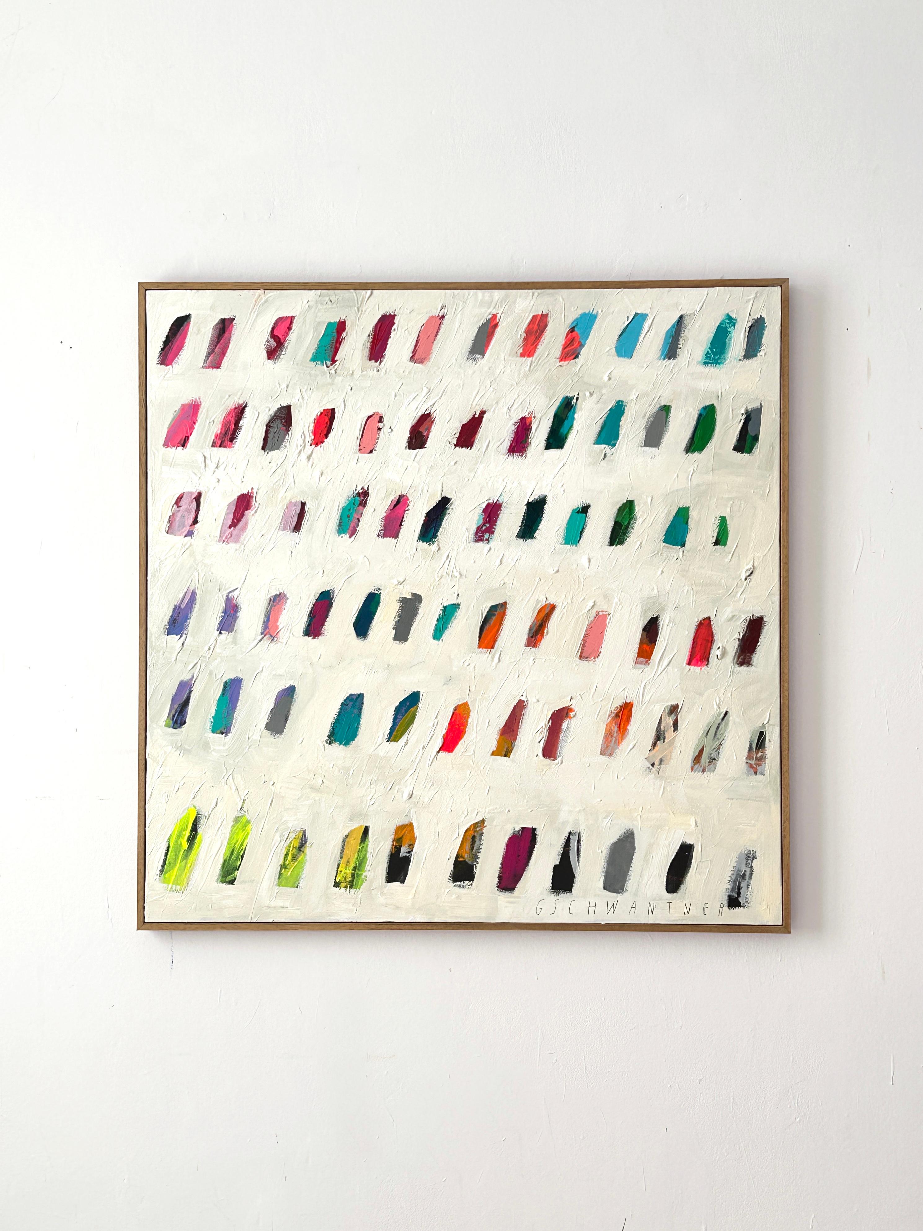 Contemporary New Abstract Dots Colors Artist Christina Gschwantner 7
