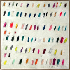 Contemporary New Abstract Dots Colors Künstlerin Christina Gschwantner
