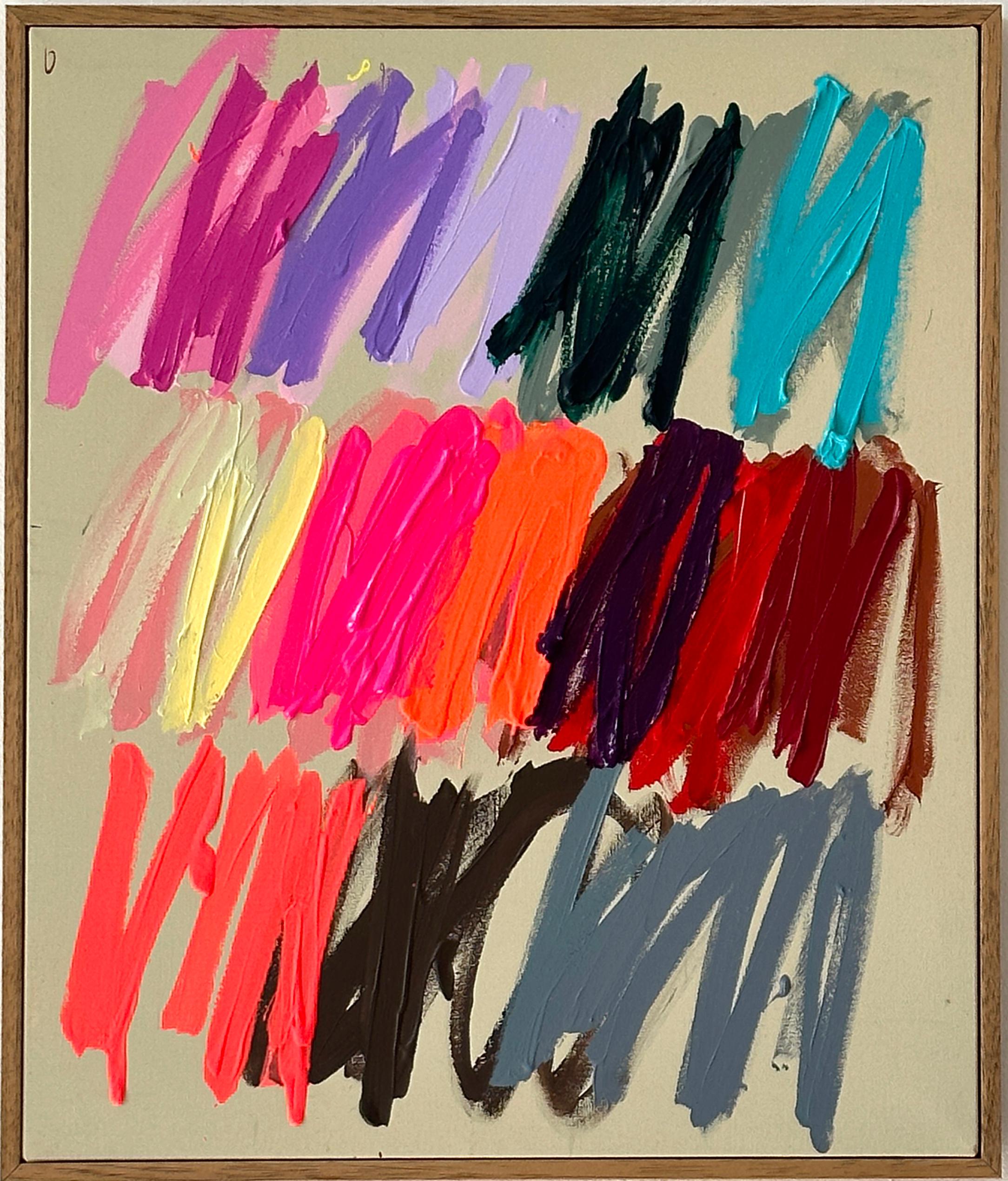 Contemporary New Abstract Gestural Colors Künstlerin Christina Gschwantner NEW