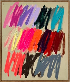 Nuevos colores gestuales abstractos contemporáneos Artista Christina Gschwantner NUEVO