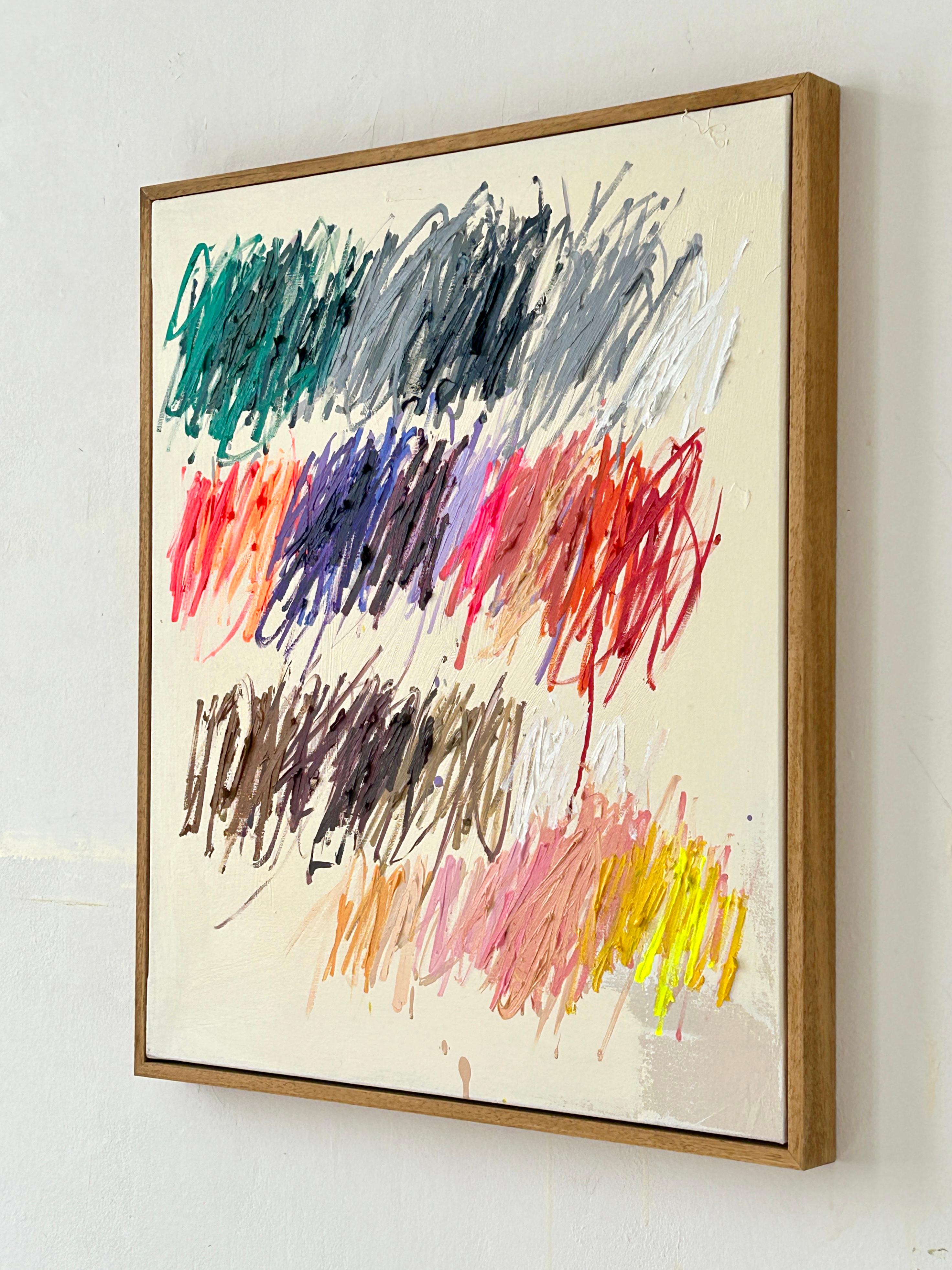 Contemporary New Abstrakt Gestisch Vivid Colors Künstlerin Christina Gschwantner NEW im Angebot 4