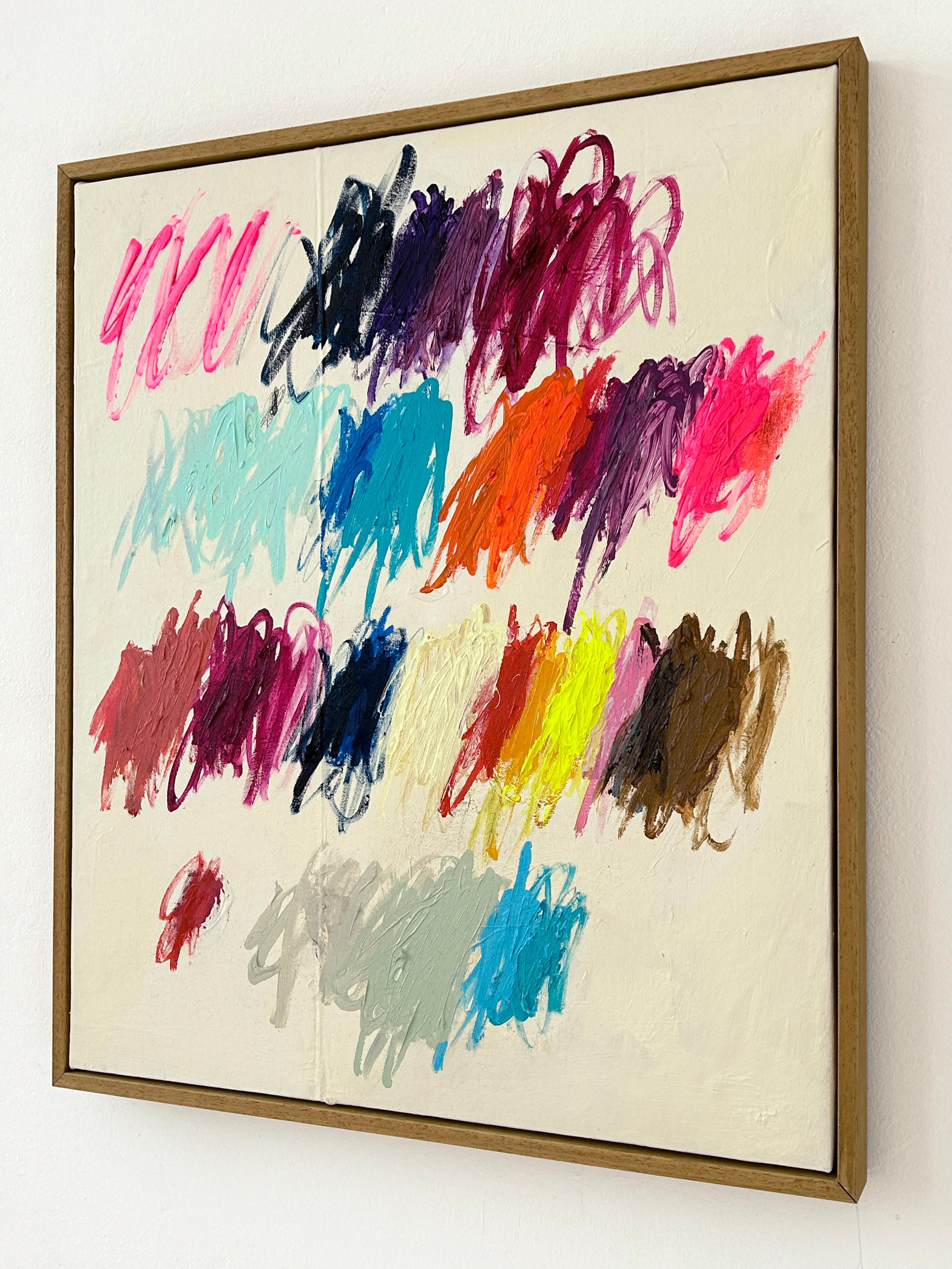Contemporary New Abstrakt Gestisch Vivid Colors Künstlerin Christina Gschwantner NEW im Angebot 4