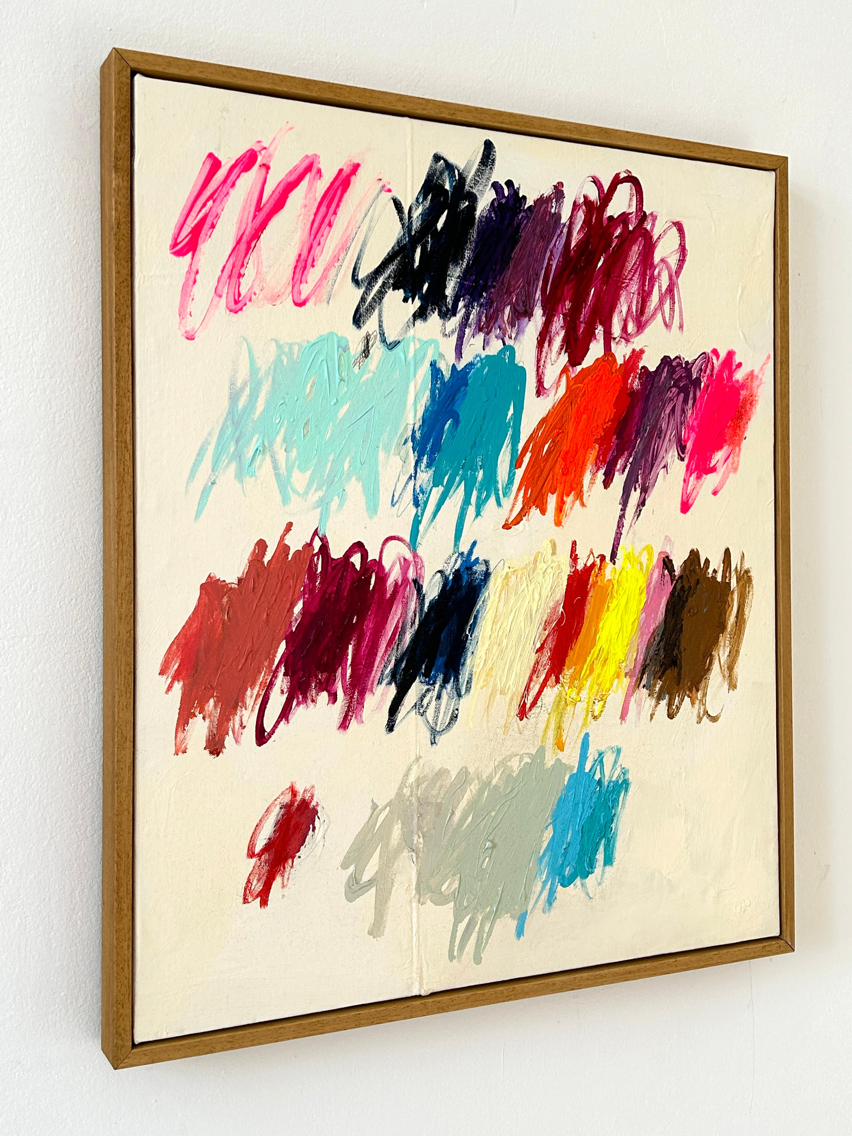 Contemporary New Abstrakt Gestisch Vivid Colors Künstlerin Christina Gschwantner NEW im Angebot 5