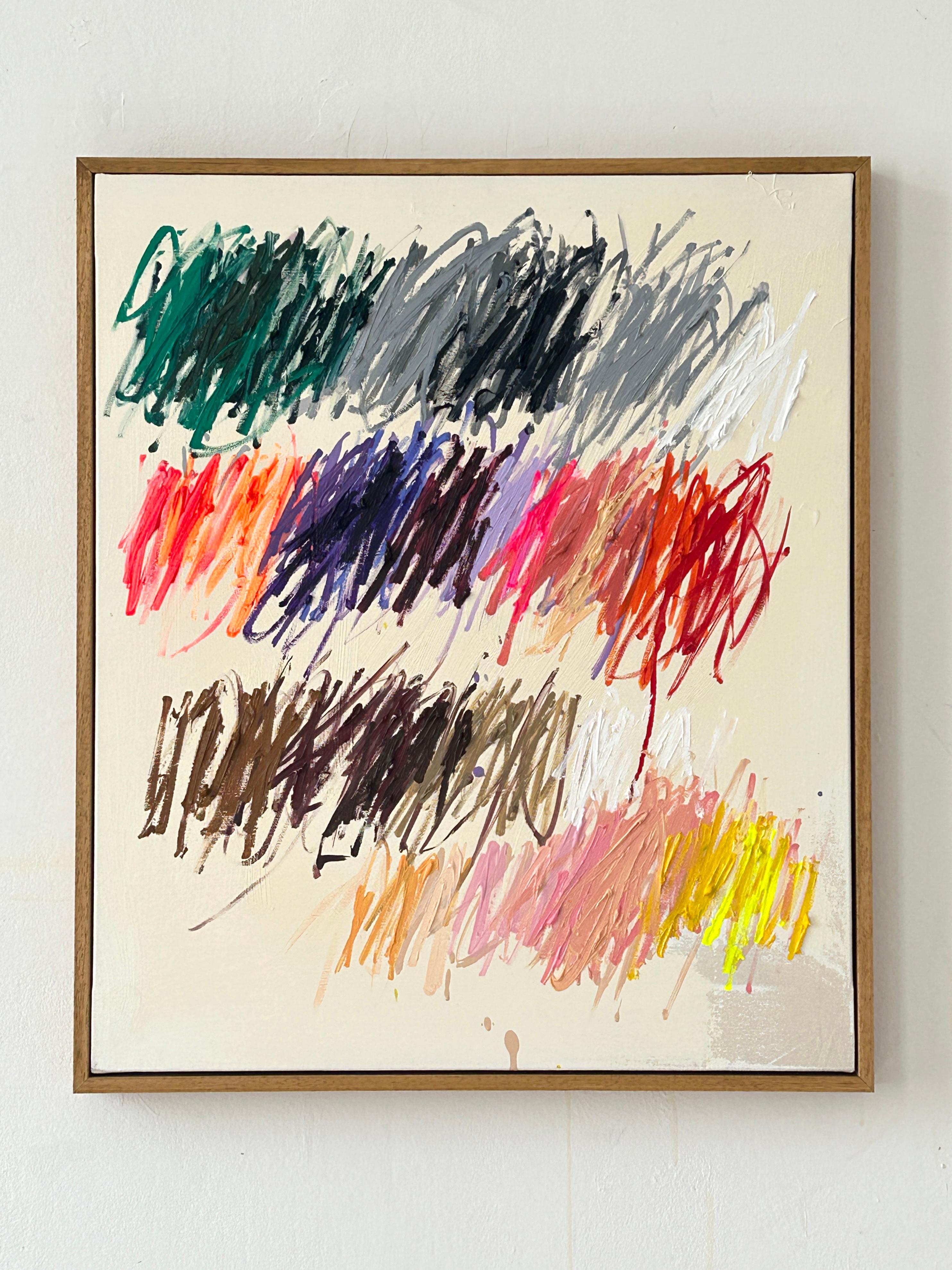 Contemporary New Abstrakt Gestisch Vivid Colors Künstlerin Christina Gschwantner NEW im Angebot 6