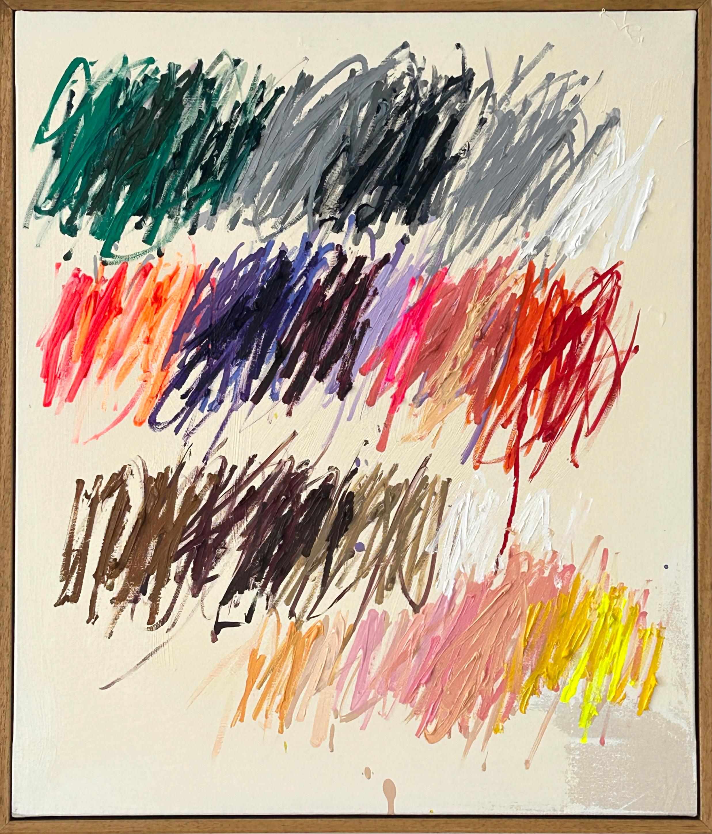 Contemporary New Abstrakt Gestisch Vivid Colors Künstlerin Christina Gschwantner NEW
