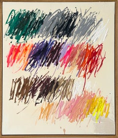 Contemporáneo Nuevo Abstracto Gestual Colores Vivos Artista Christina Gschwantner NUEVO
