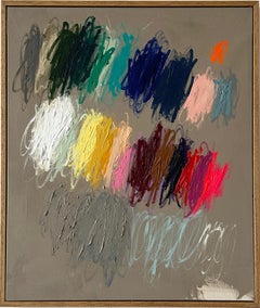 Contemporary New Abstract Strokes Colors Künstlerin Christina Gschwantner