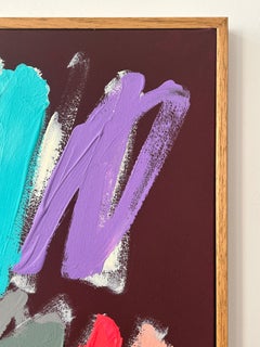 Artistics Contemporary Strokes Abstract Gestural Colors Artist Christina Gschwantner